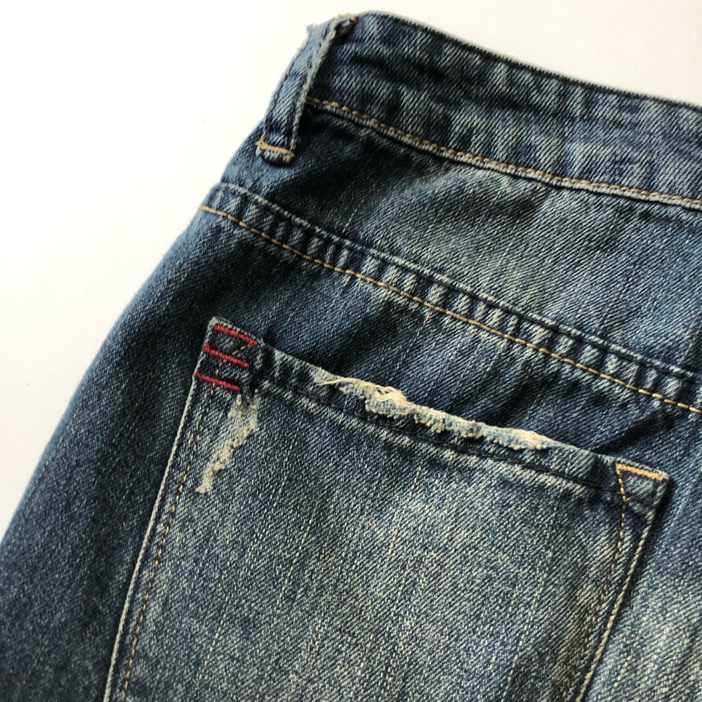 BDG Cut Off Jean Shorts Super High Rise Cheeky - Picture 5 of 8